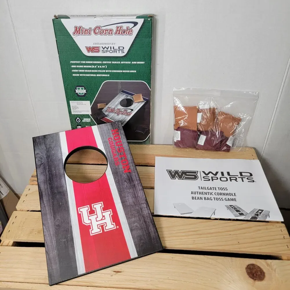 University of Houston Mini Corn Hole Game - NEW